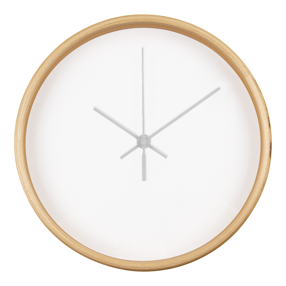 The Wood Frame 10” Clock with your favorite valentine picture as a background!