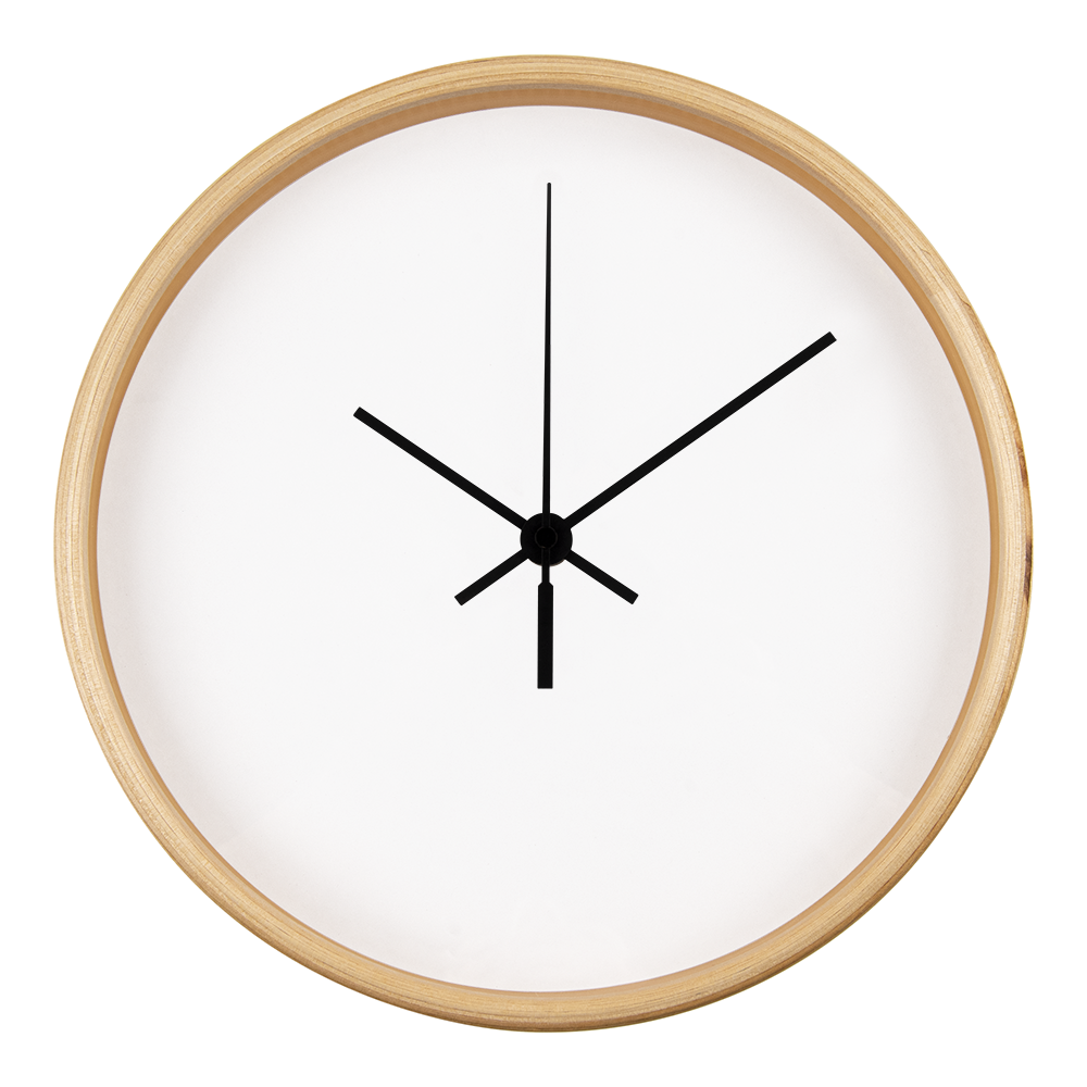 The Wood Frame 10” Clock with your favorite valentine picture as a background!