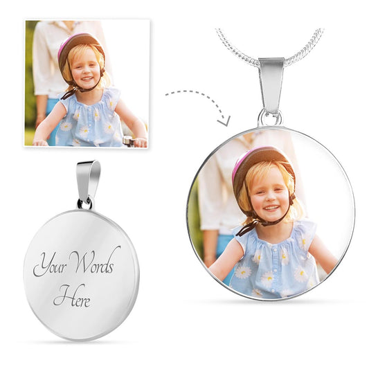 Necklace with Engraving of your favorite Love or Pet